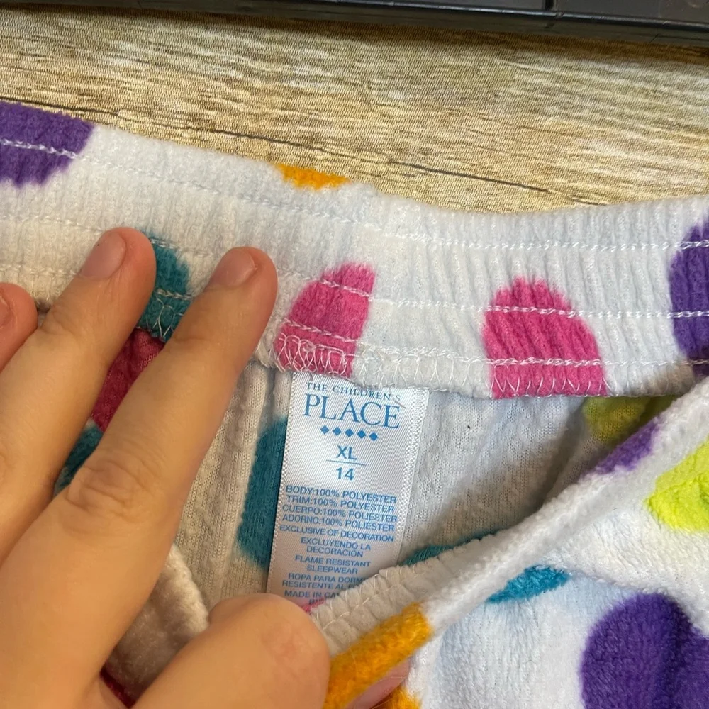 Children’s place fleece pajama pants 🛍
